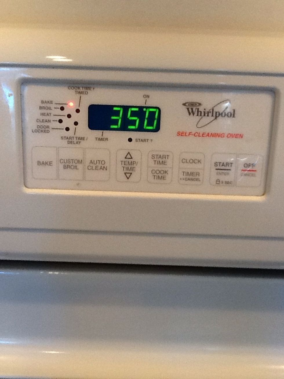 Preheat oven to 350 degrees F.
