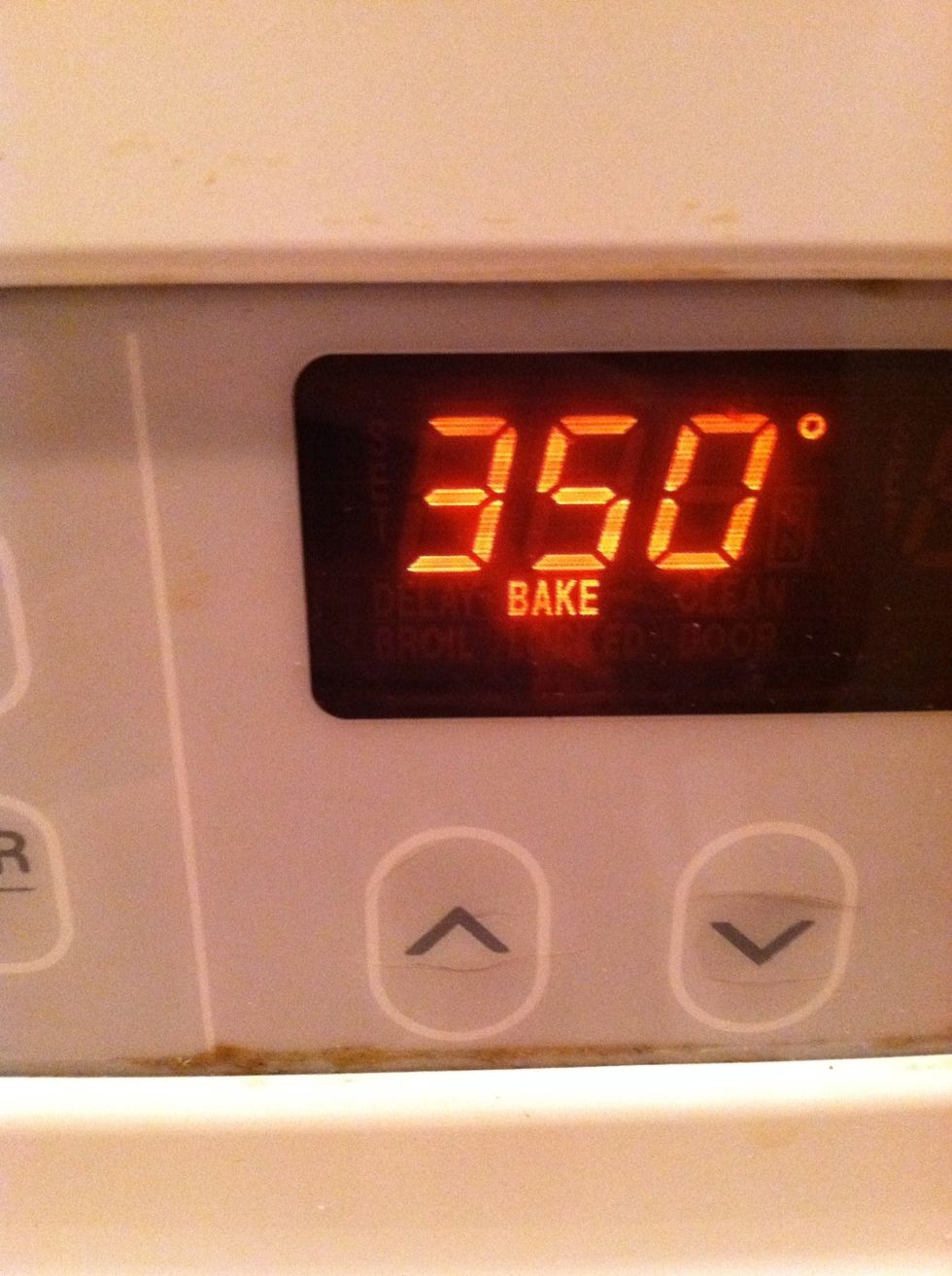 Preheat oven to 350 degrees