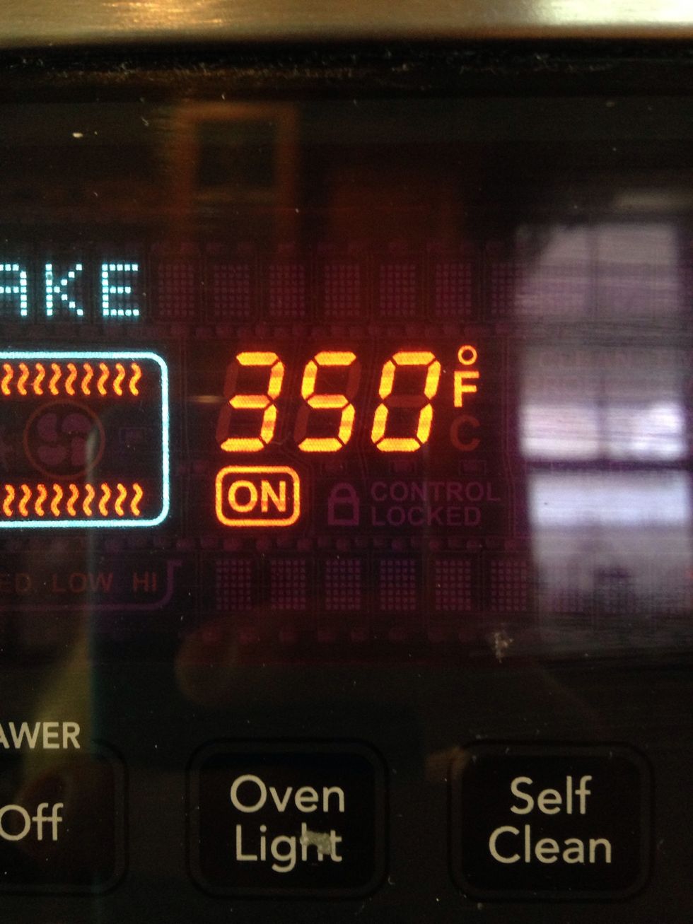 Preheat oven to 350 degrees