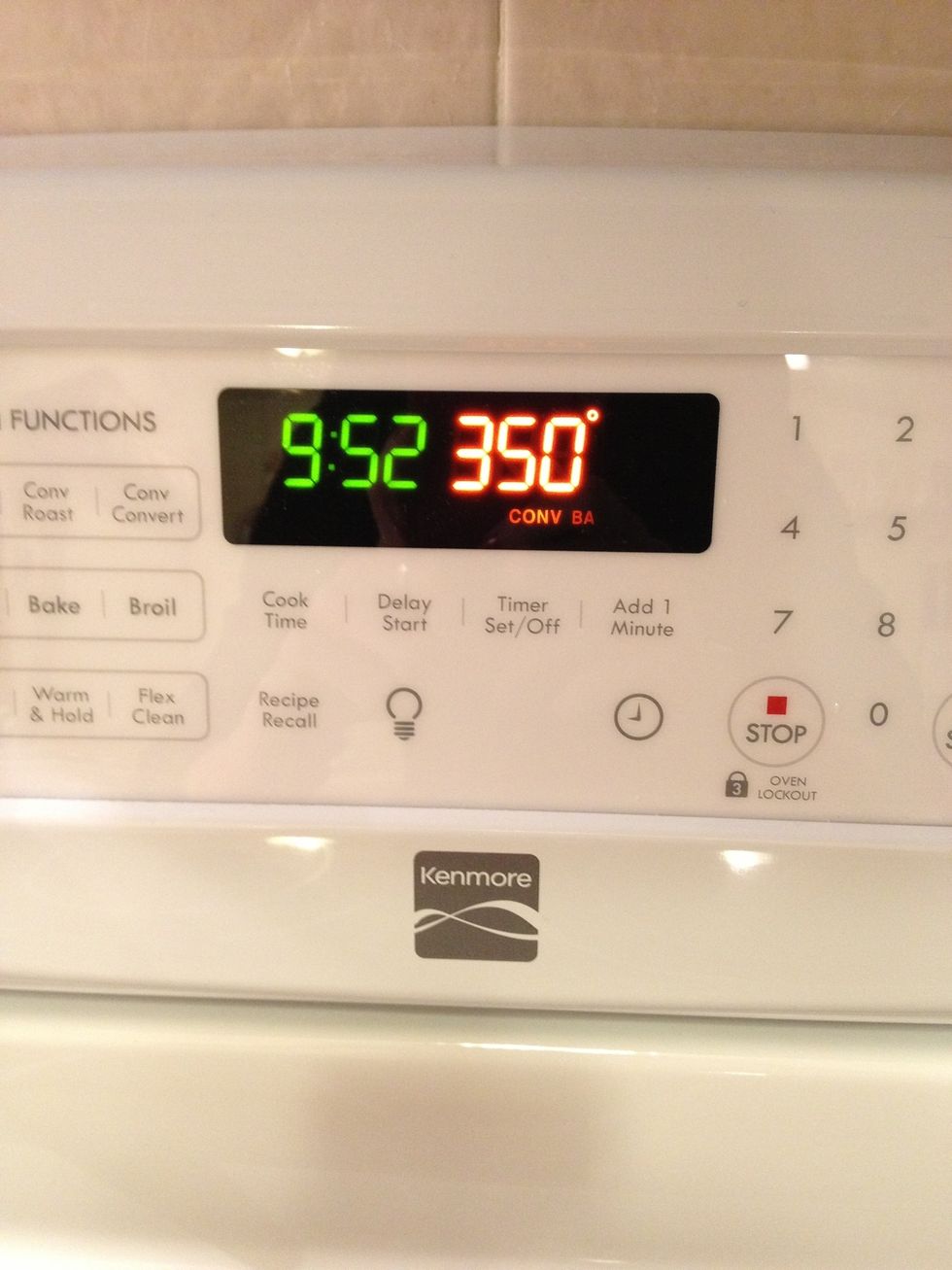 Preheat oven to 350 degrees