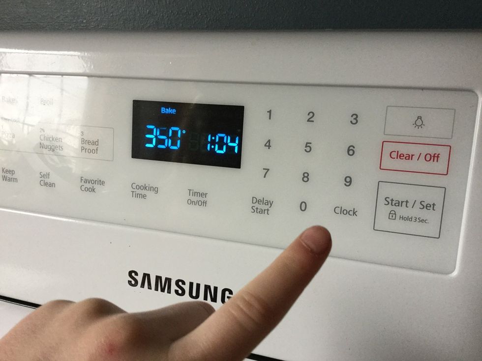 Preheat oven to 350 degrees