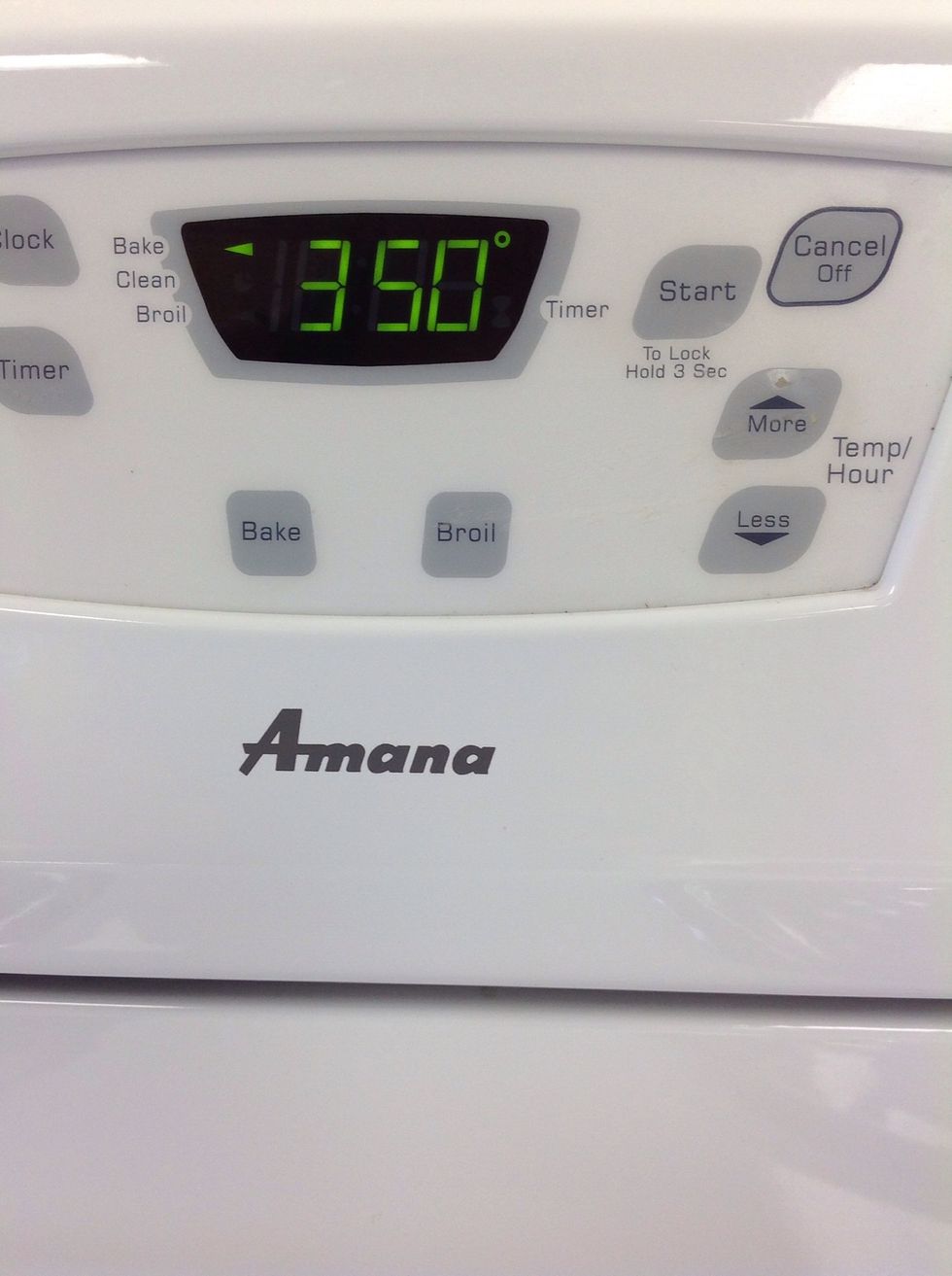 Preheat oven to 350 degrees