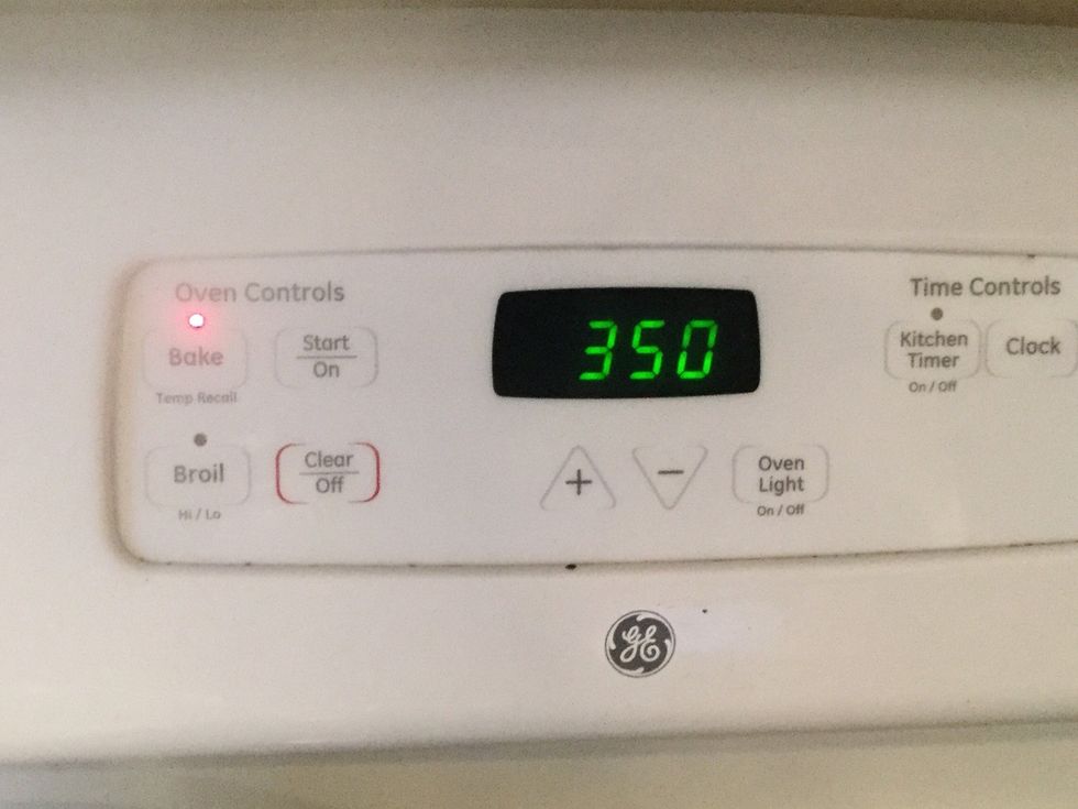 Preheat oven to 350 degrees