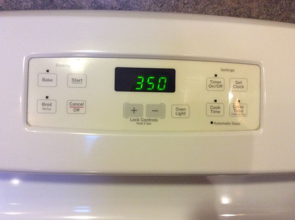 Preheat oven to 350 degrees.