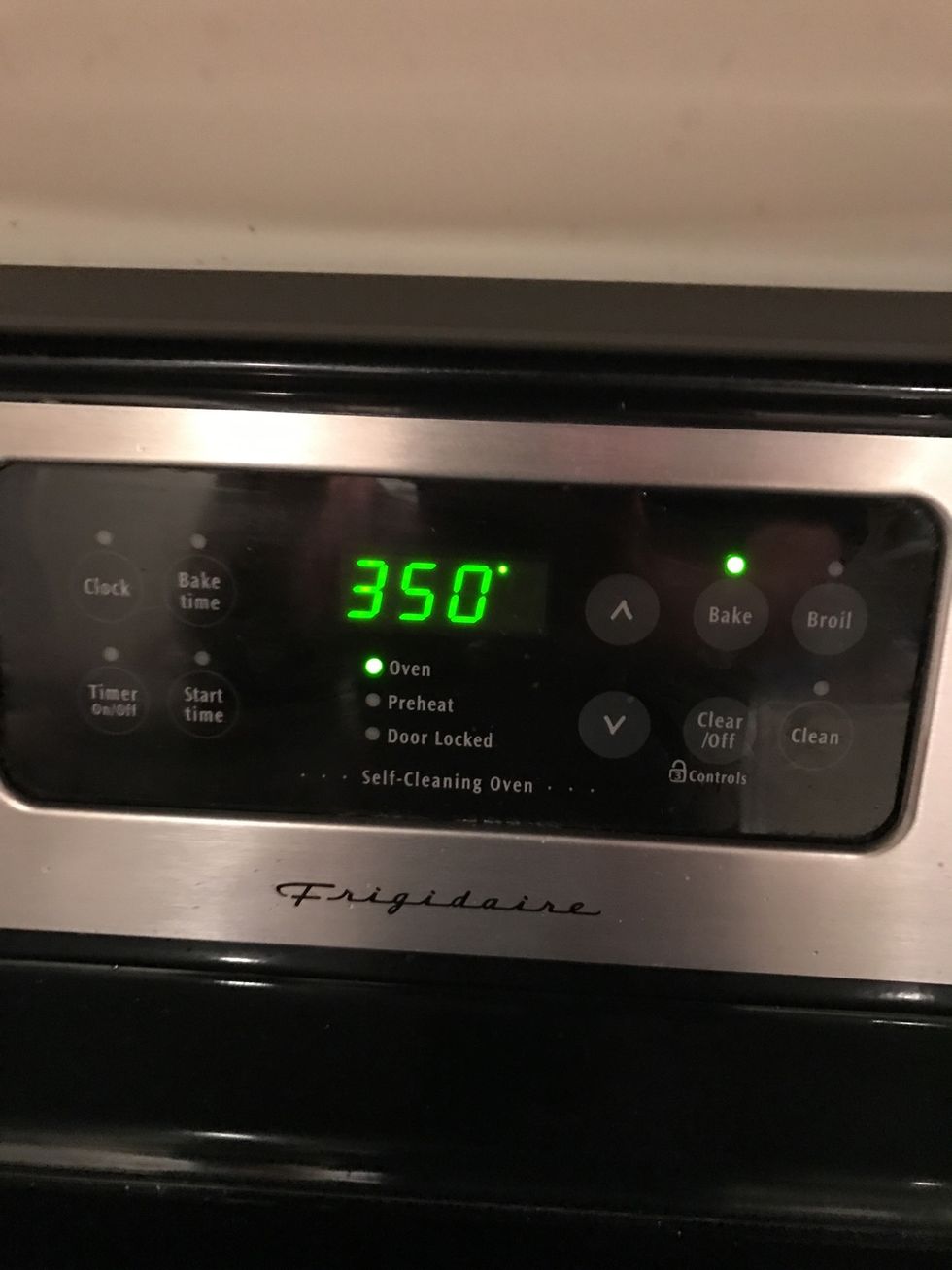 Preheat oven to 350 degrees
