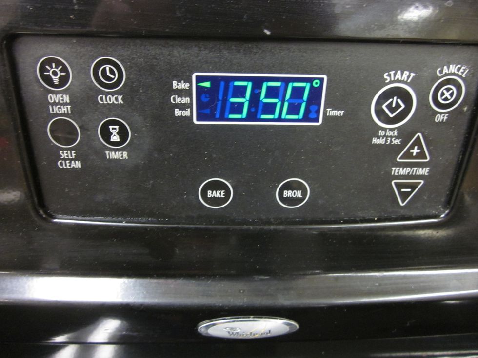 Preheat oven to 350 degrees
