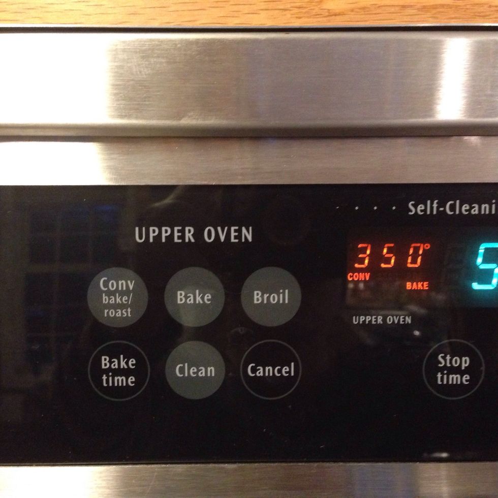 Preheat oven to 350 degrees.