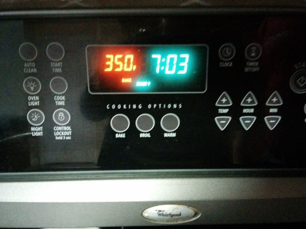 Preheat oven to 350 degrees