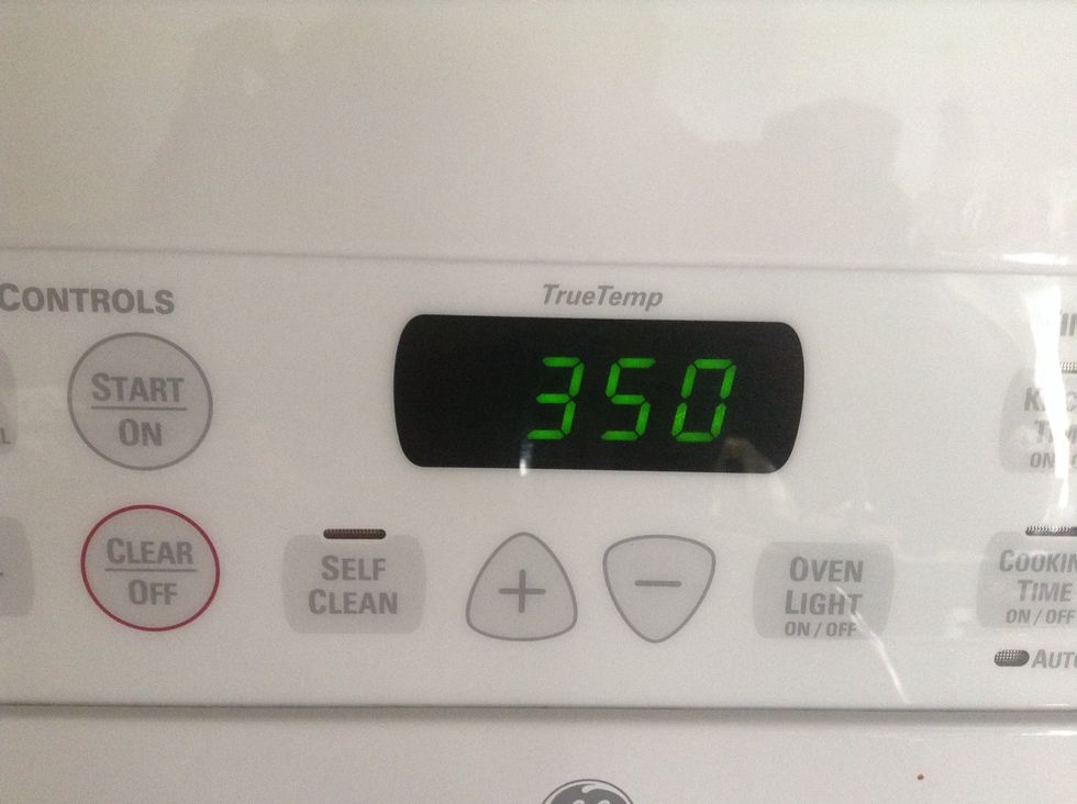 Preheat oven to 350 degrees