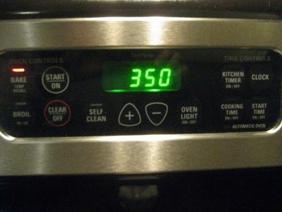 Preheat oven to 350 degrees