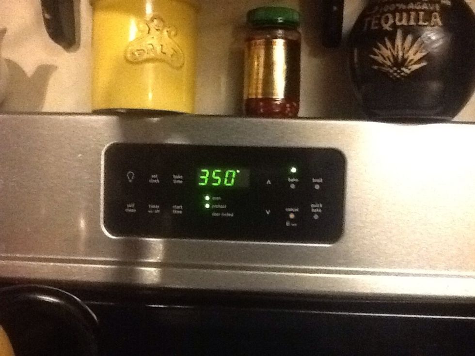 Preheat oven to 350 degrees.