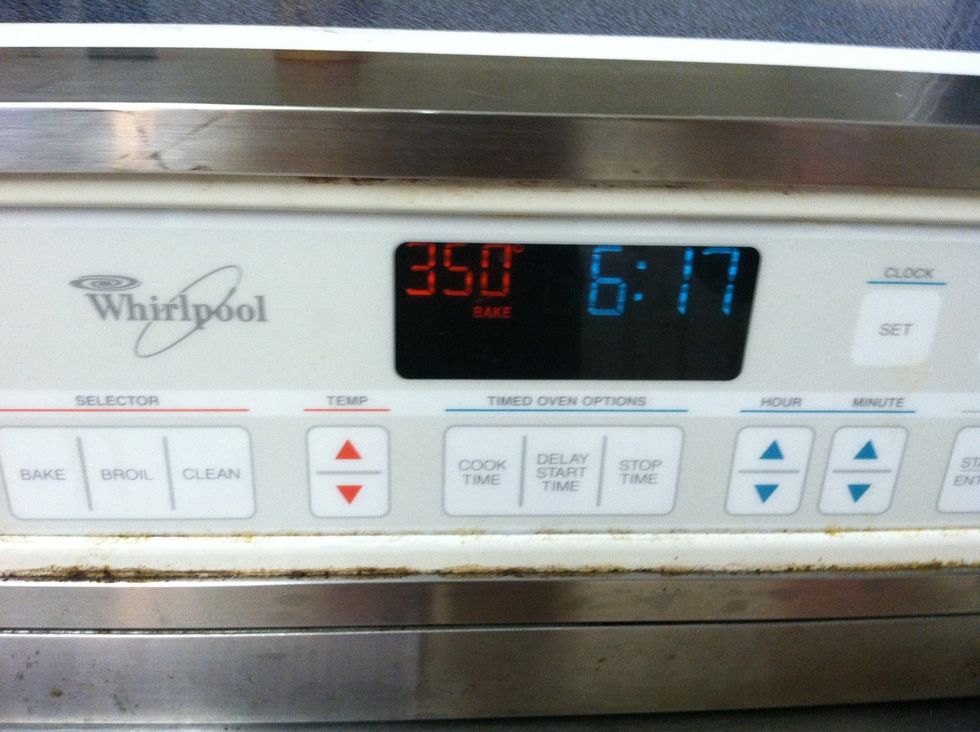 Preheat oven to 350 degrees.