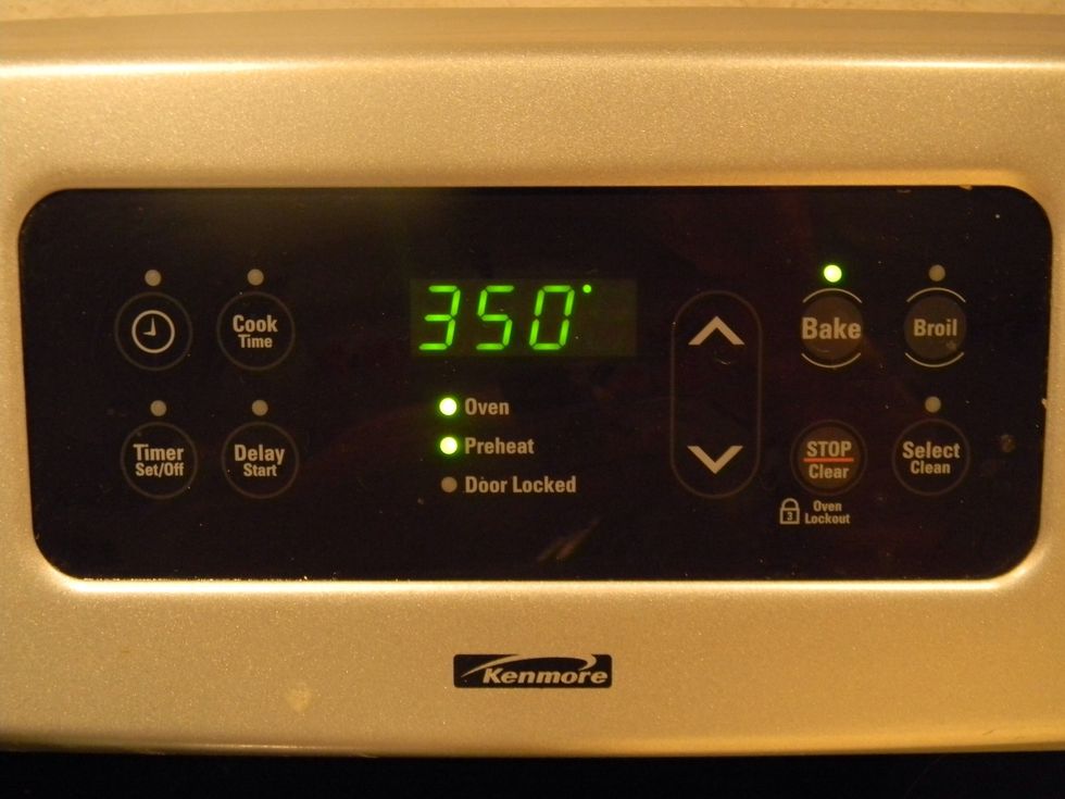 Preheat oven to 350 degrees