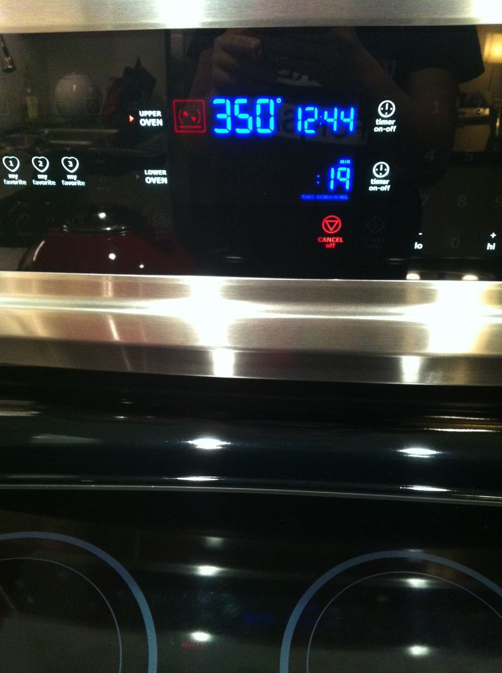 Preheat oven to 350 F