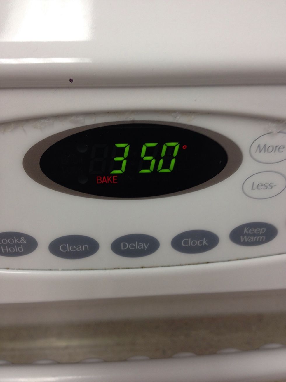 preheat oven to 350\u00baF