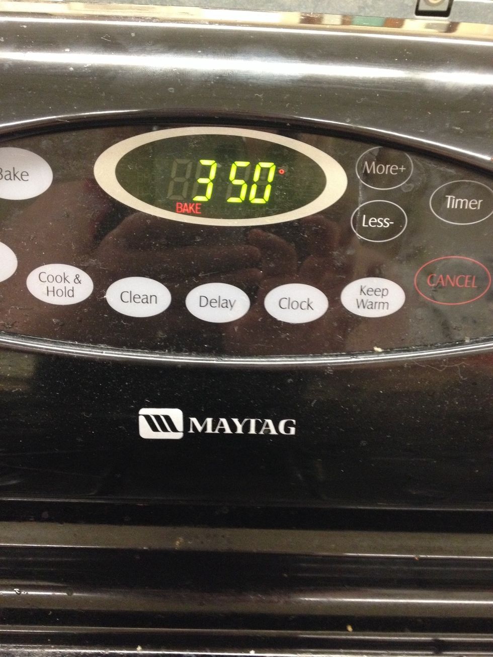 Preheat oven to 350