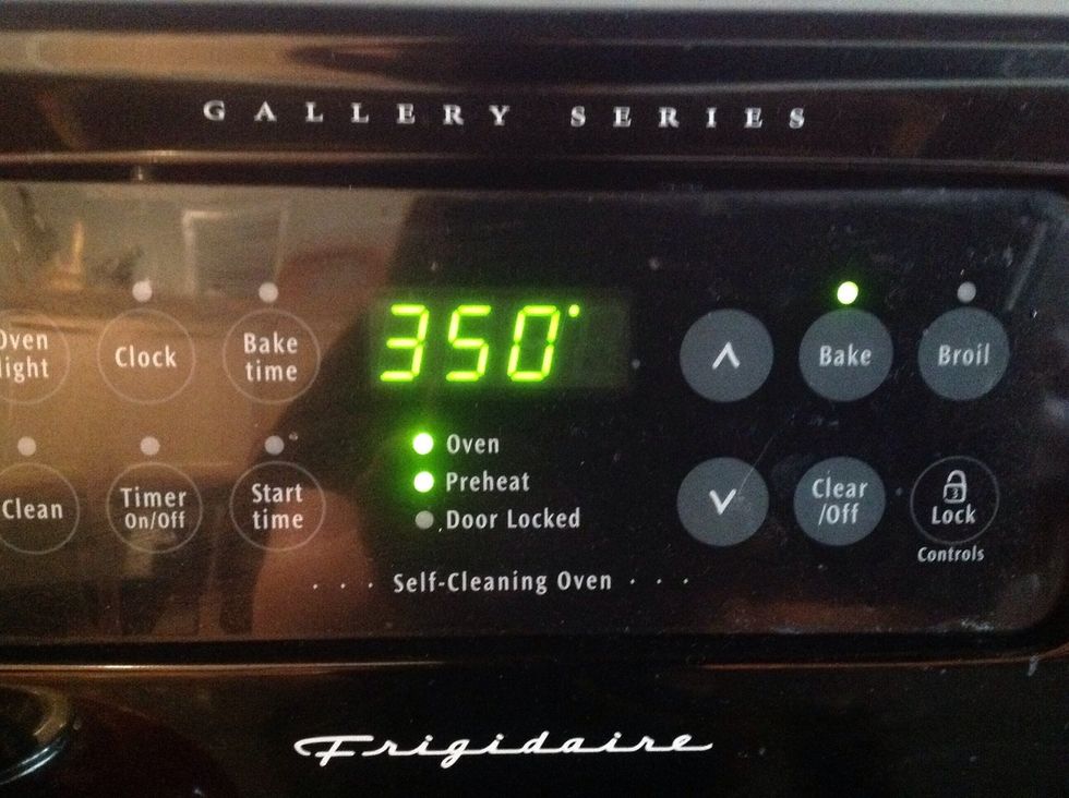 Preheat oven to 350