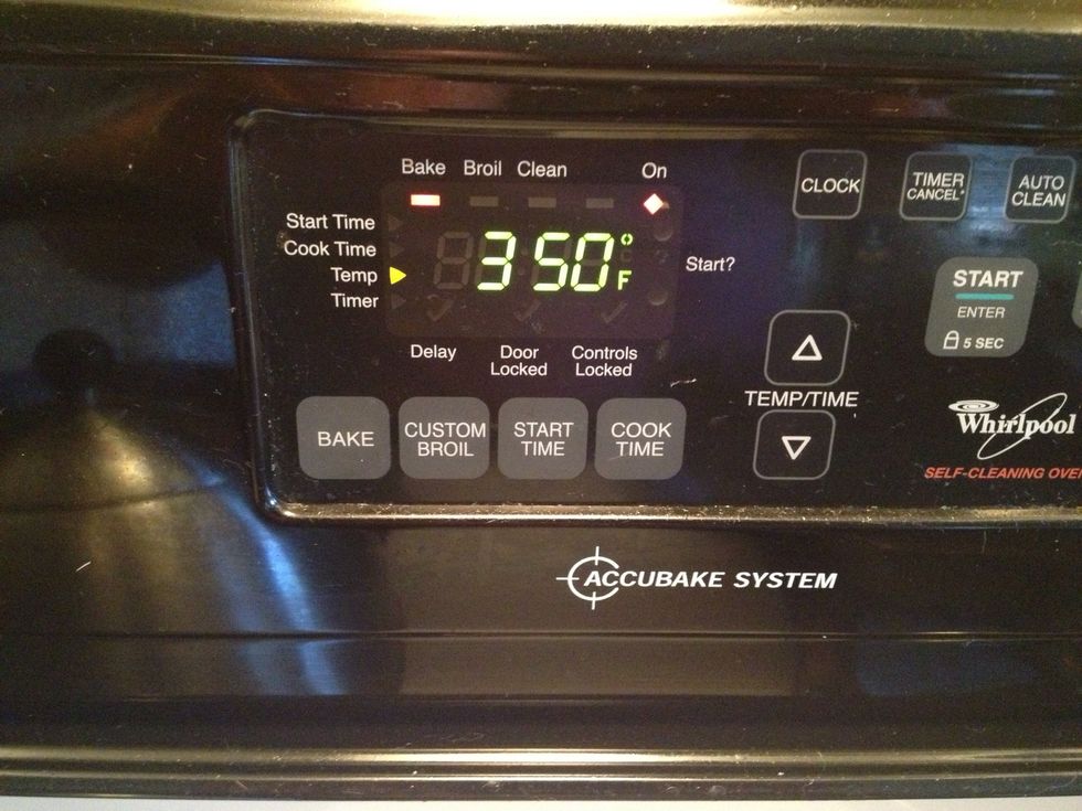 Preheat oven to 350