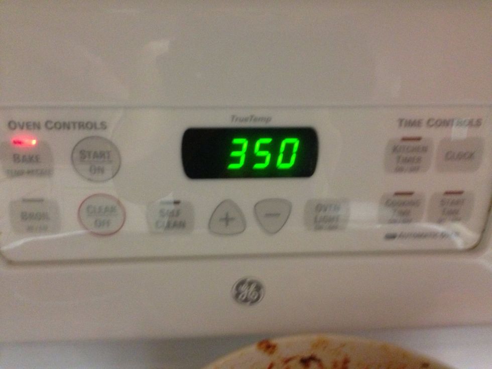 Preheat oven to 350
