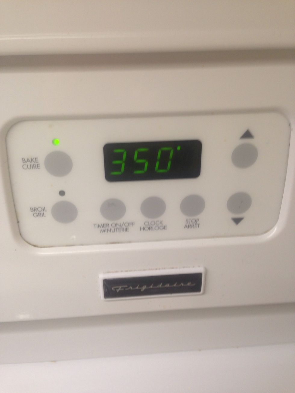 Preheat oven to 350F.