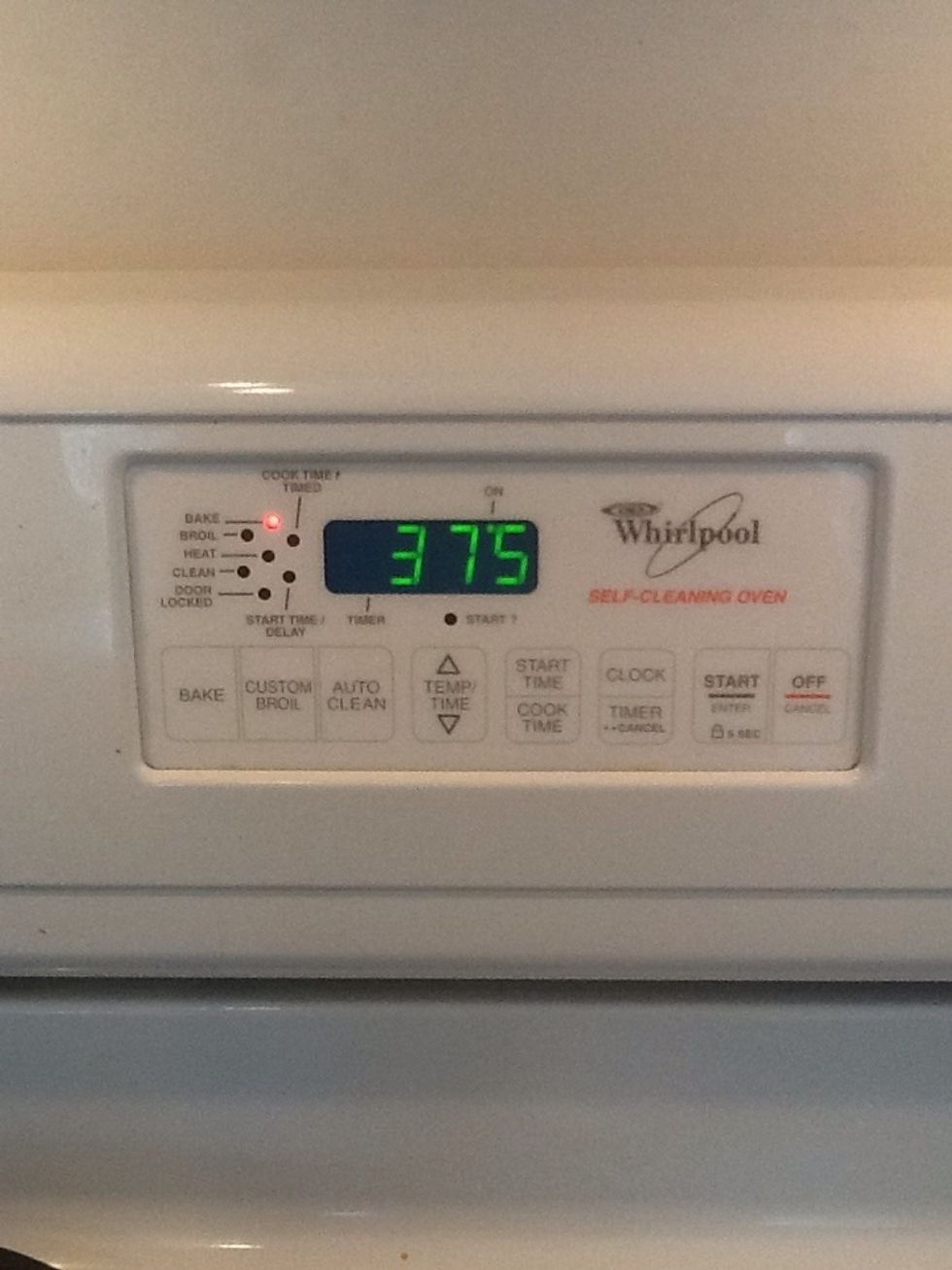 Preheat oven to 375 degrees F.