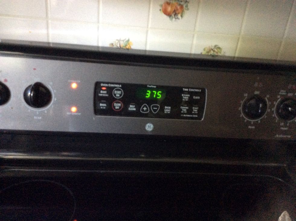 Preheat oven to 375\u00b0F