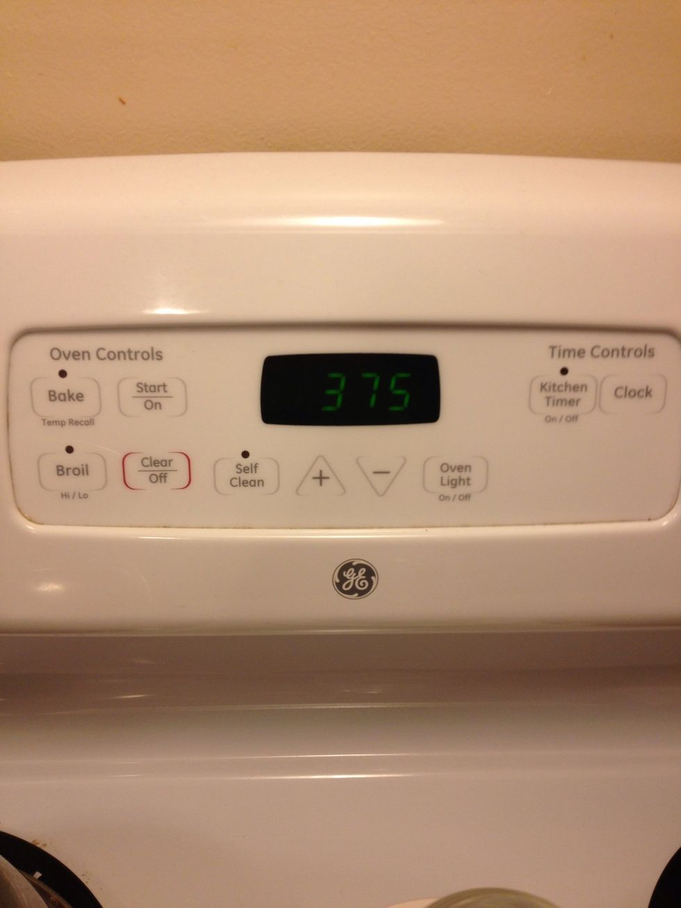 Preheat oven to 375