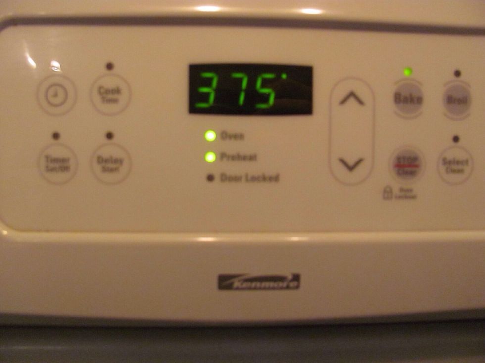 Preheat oven to 375