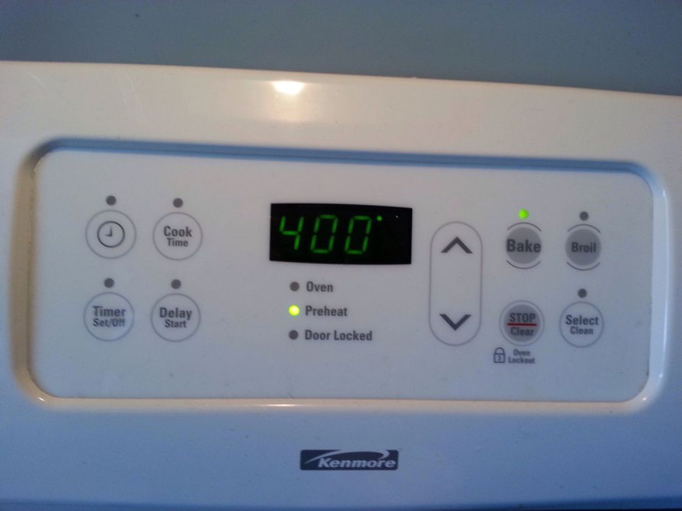 Preheat oven to 400 degrees.