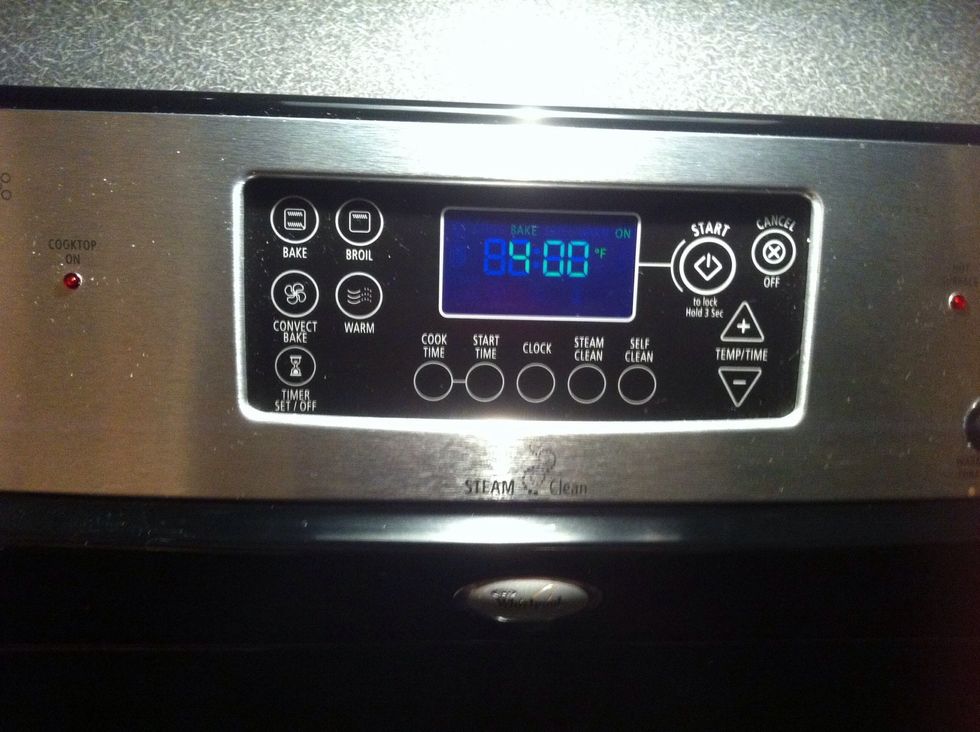 Preheat oven to 400 degrees