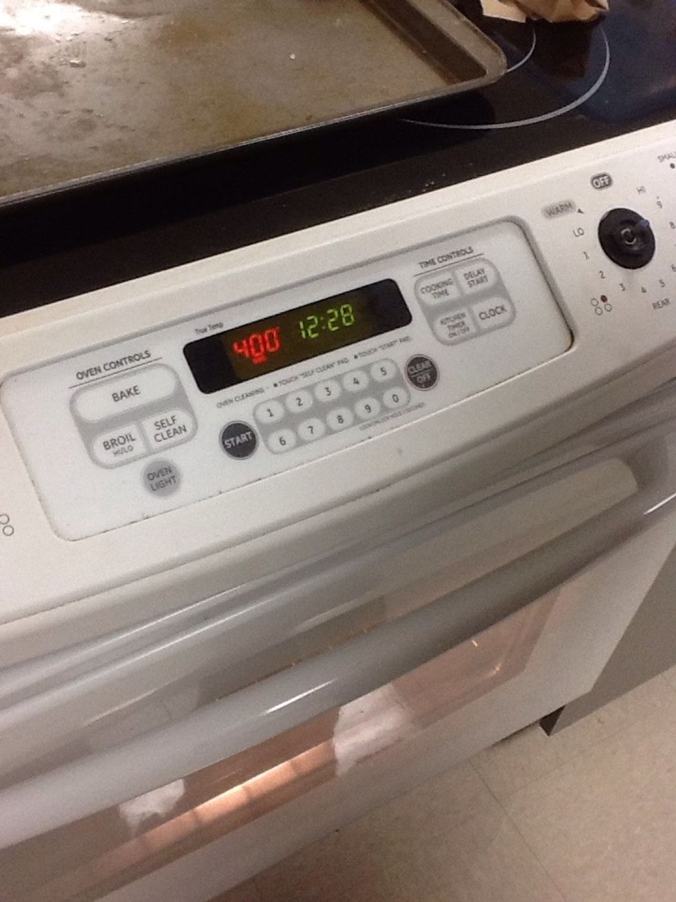 Preheat oven to 400