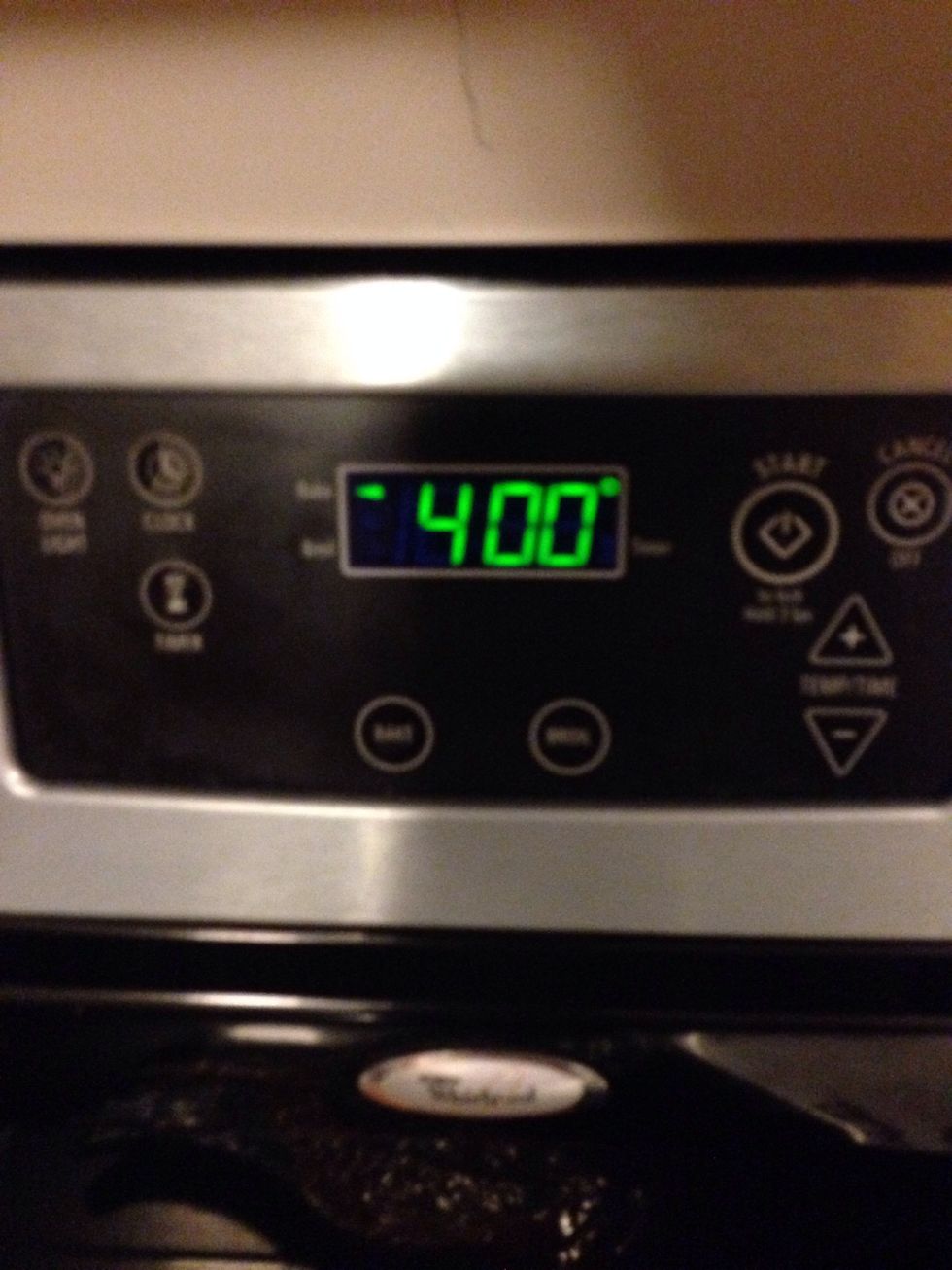 Preheat oven to 400