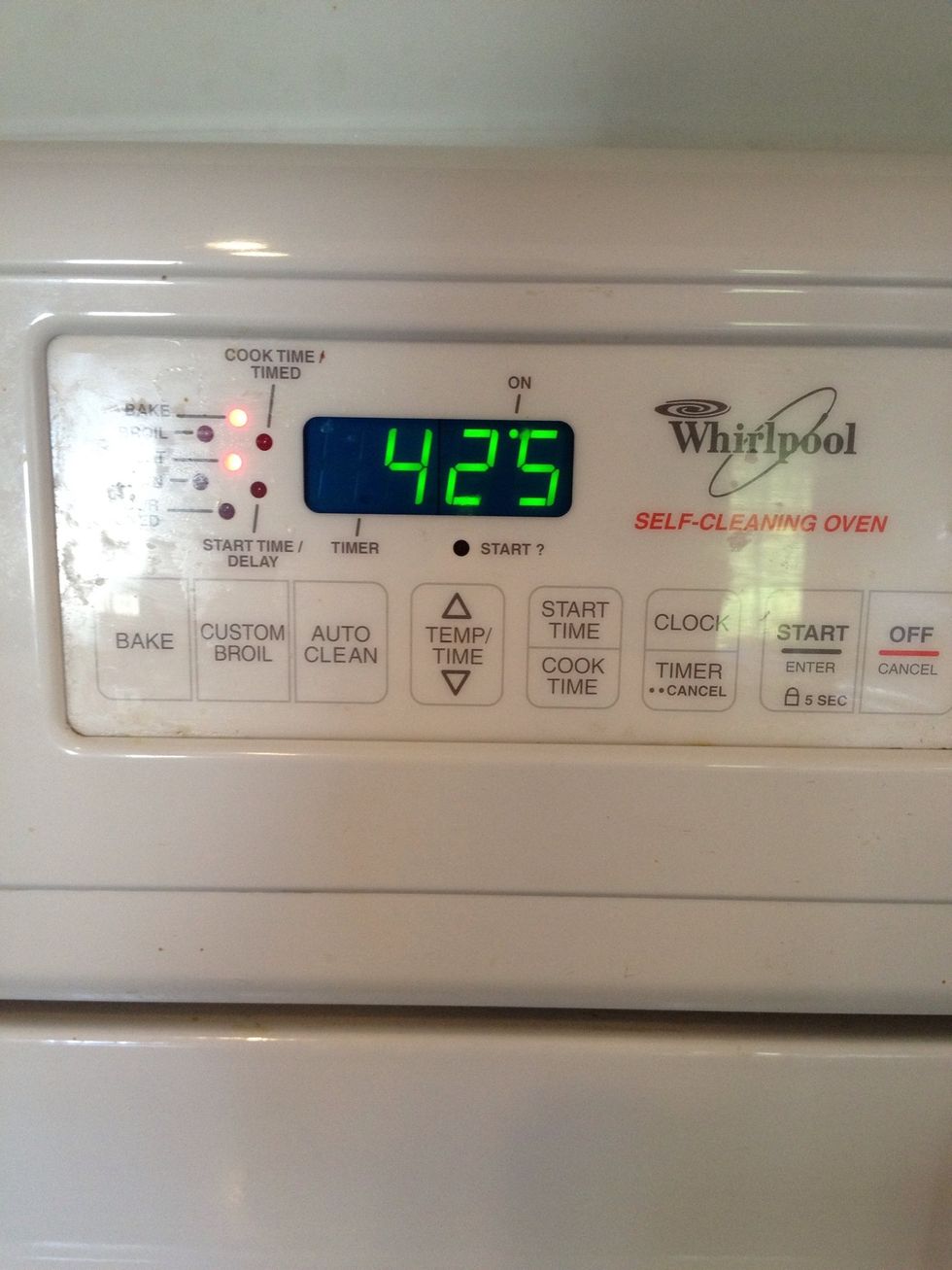 Preheat oven to 425 degree F.