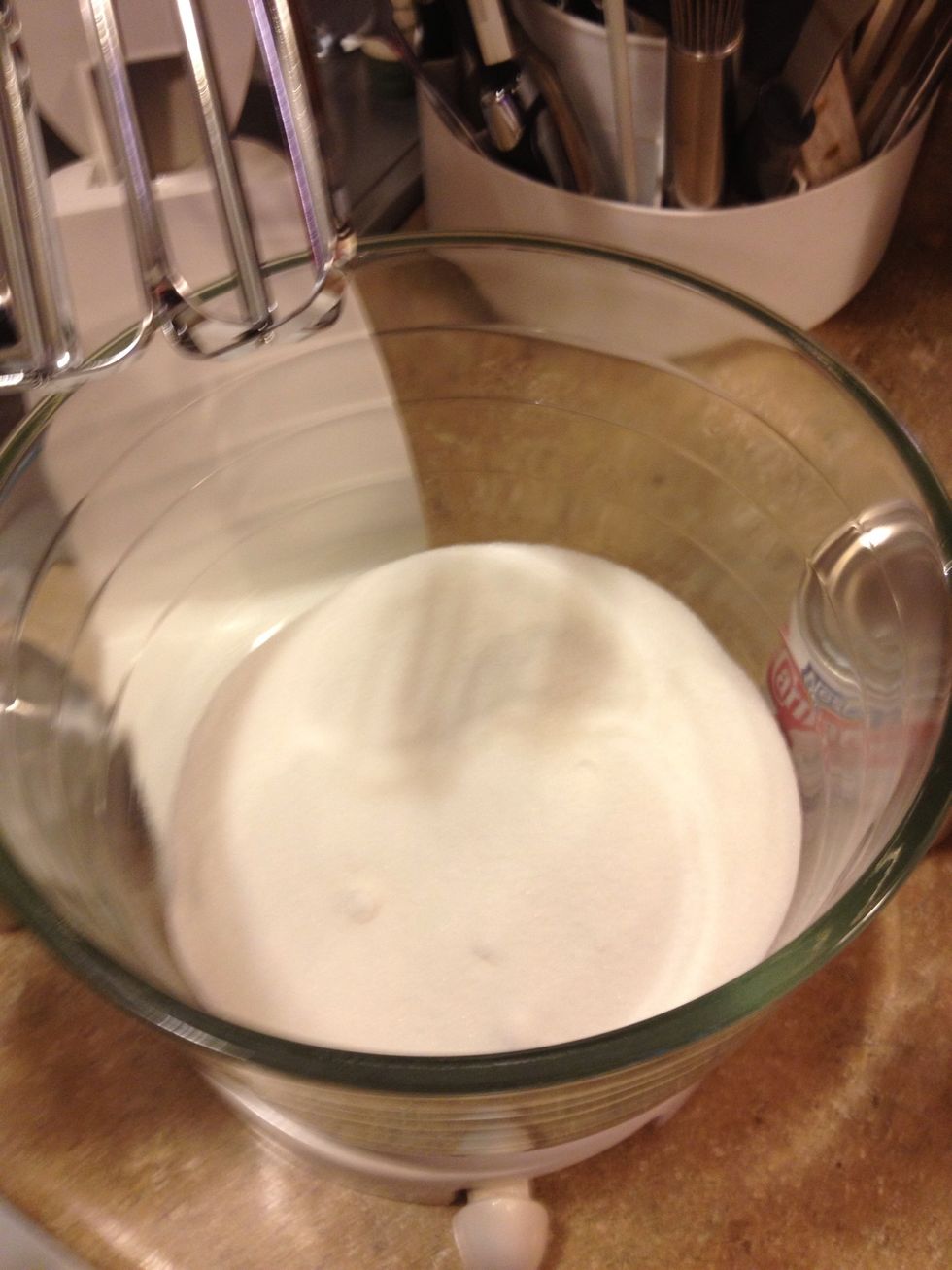 Preheat oven to 425 degrees, Add 1 1/2 cup sugar to a bowl