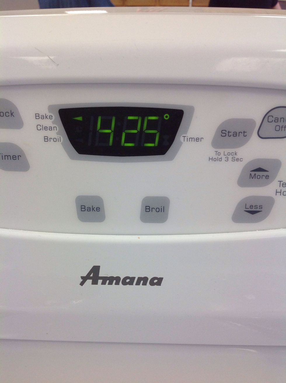 Preheat oven to 425 degrees.