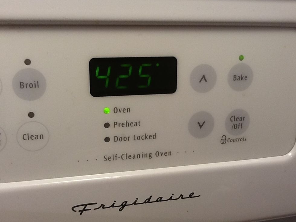 Preheat oven to 425