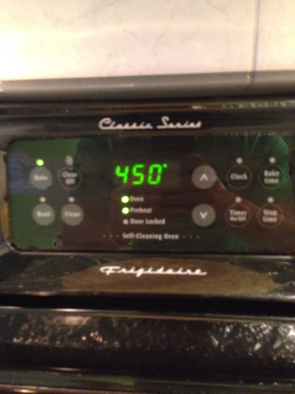 Preheat oven to 450