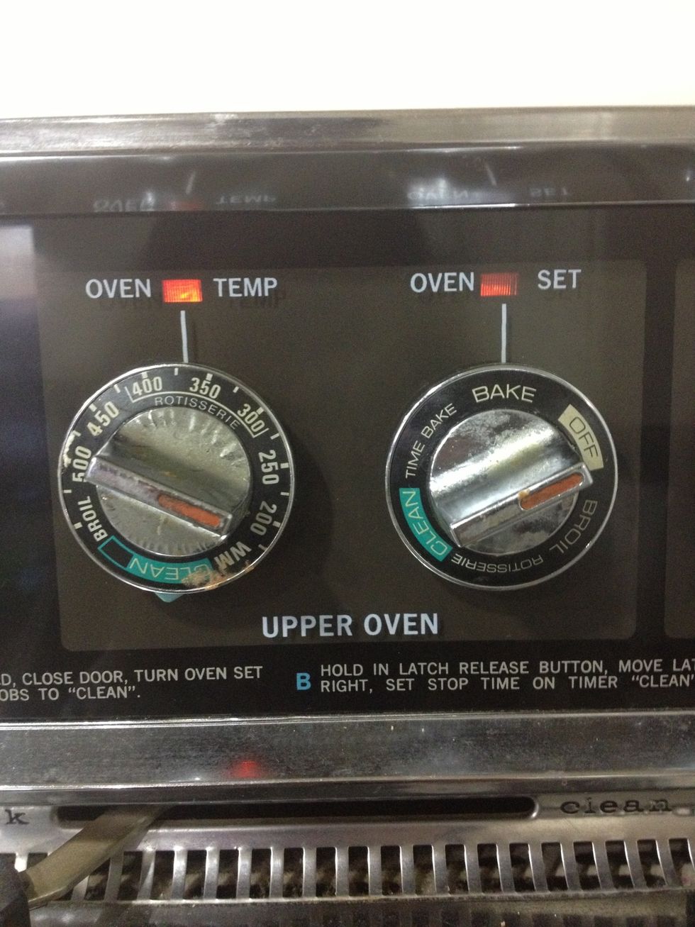 Preheat the oven for 375 degrees.