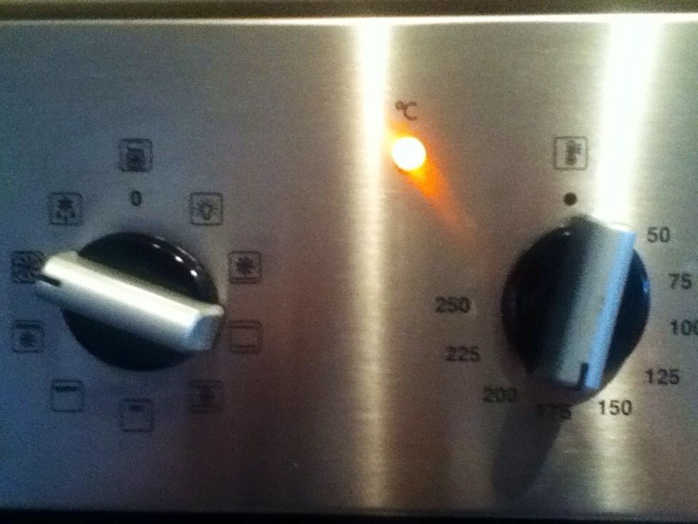 Preheat the oven to 180*c! \ud83d\udc95