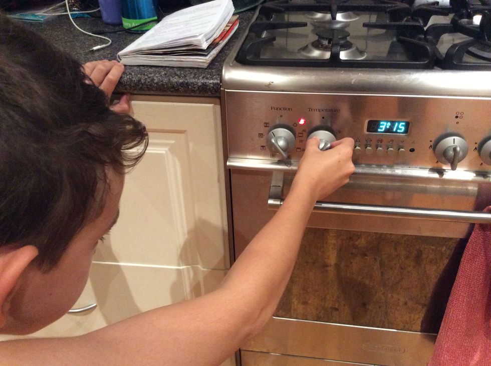 Preheat the oven to 180*C
