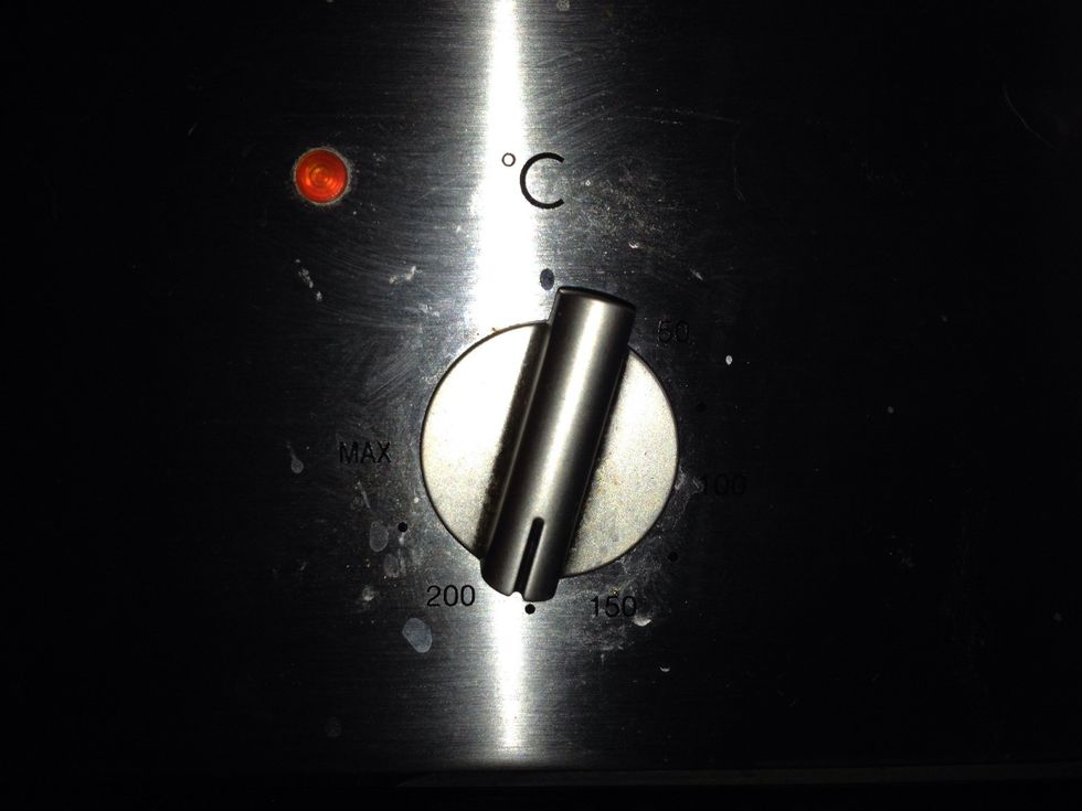 Preheat the oven to 180C.