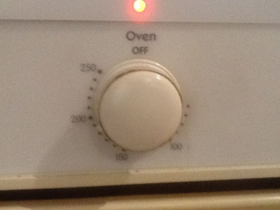 Preheat the oven to 190c
