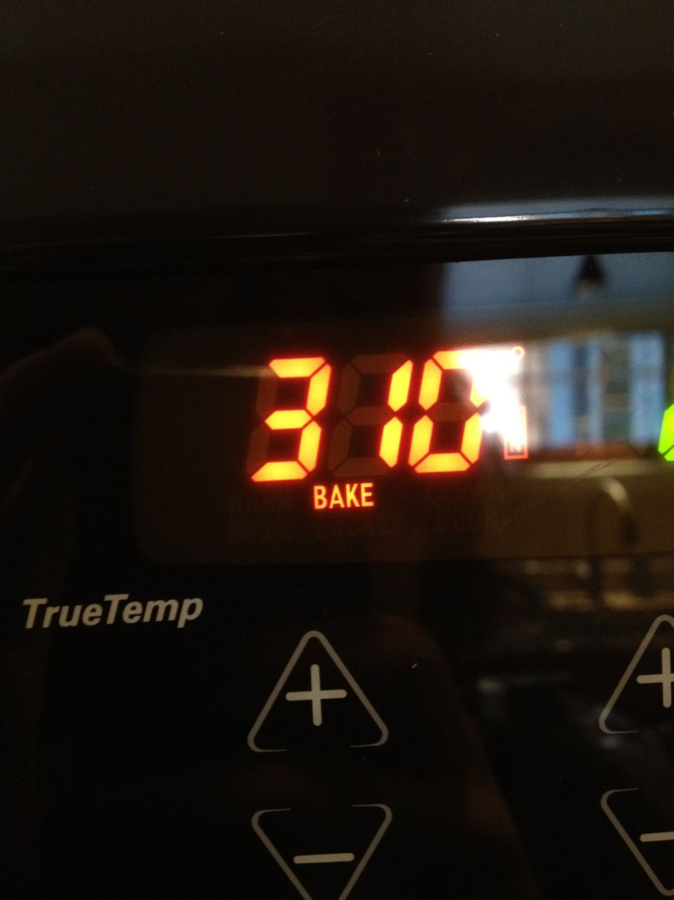 Preheat the oven to 310 degrees F.