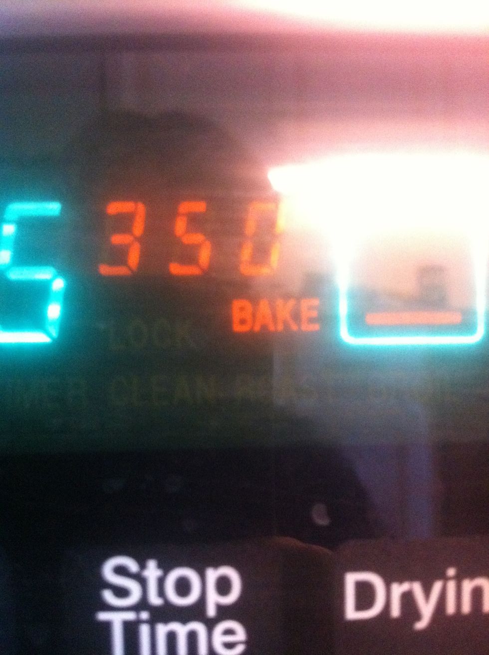 Preheat the oven to 350 degrees