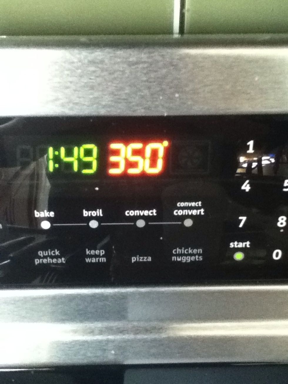 Preheat the oven to 350 degrees