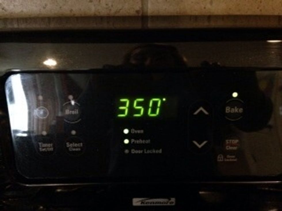Preheat the oven to 350\u00b0.