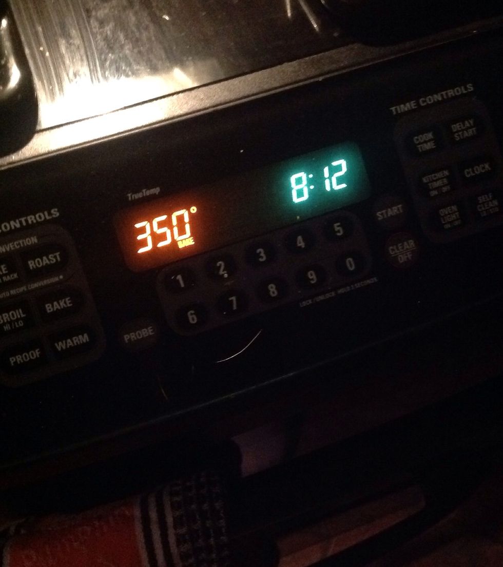 Preheat the oven to 350\u00b0