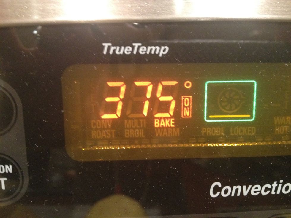 Preheat the oven to 375 degrees.