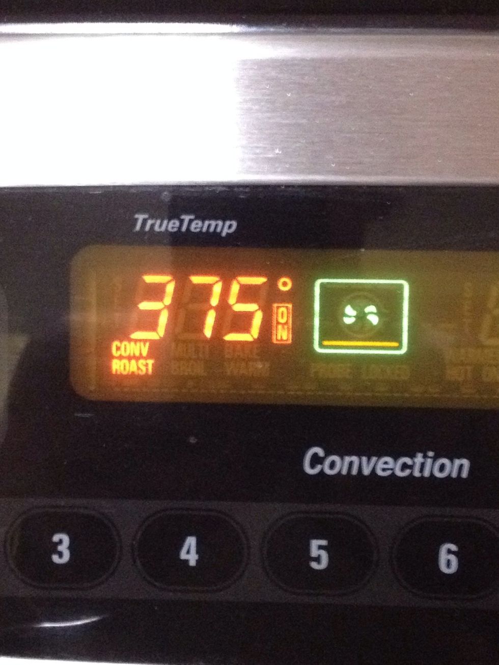 Preheat the oven to 375.