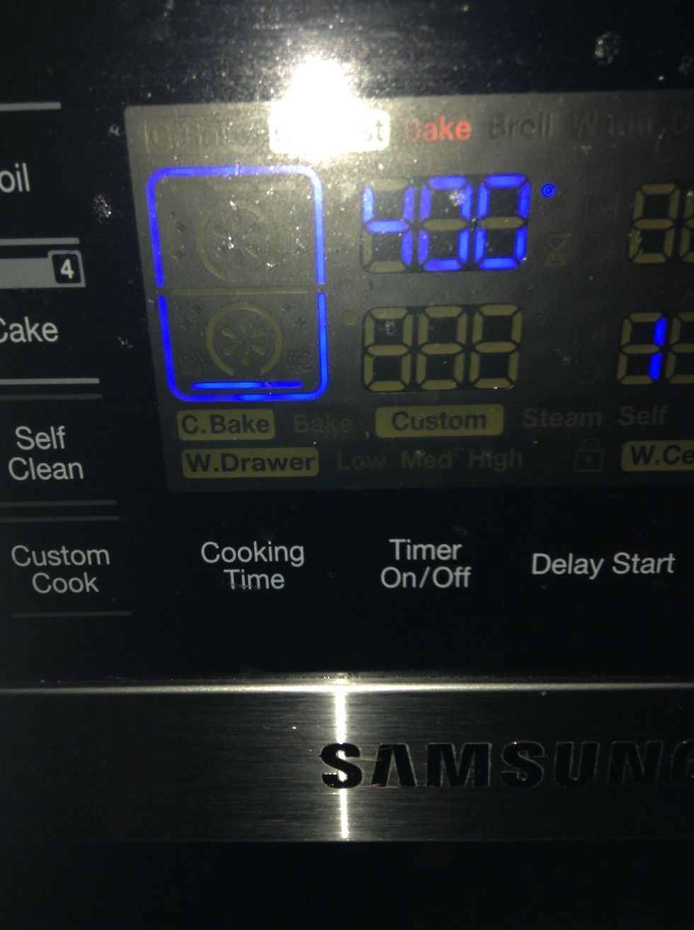 Preheat the oven to 400 degrees.